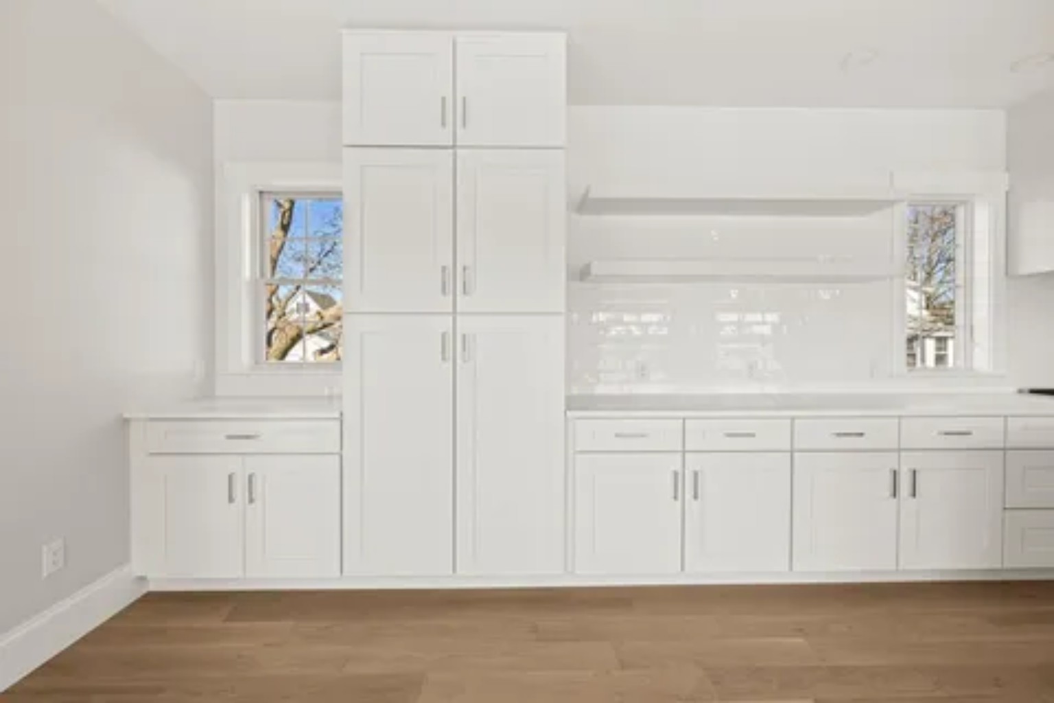 Finished cabinetry