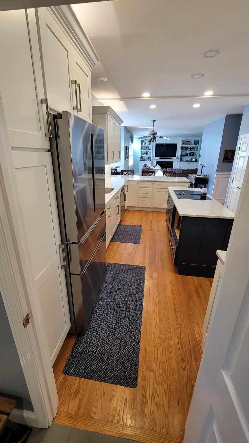 Finished kitchen view