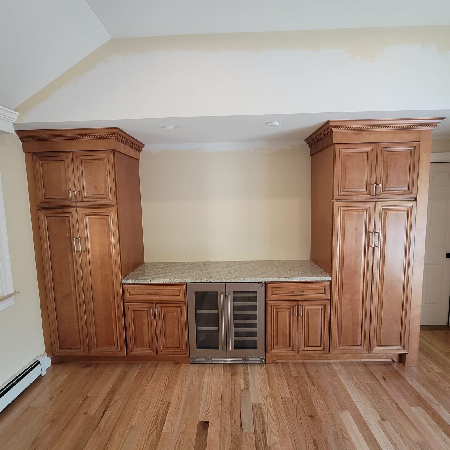 Custom beverage cabinetry